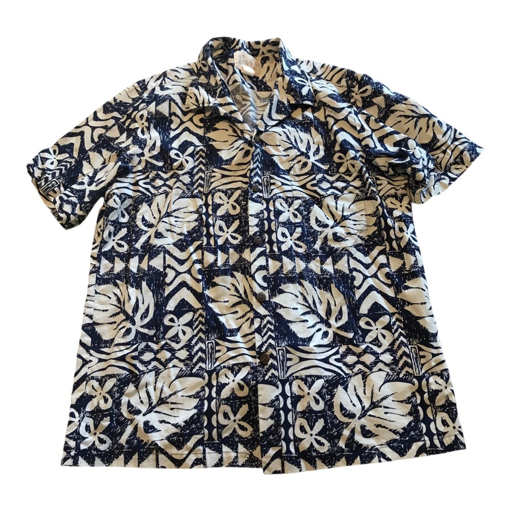 Nani Hawaiian Button Front Shirt